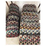 2 Vintage Rag Rugs