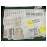 Tray of Unused US Postage