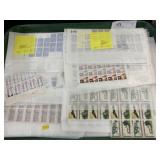 Tray of Unused US Postage