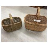 2 Vintage Market Baskets
