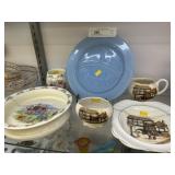 Ceramic Plates & Creamers