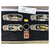 Elvis Themed Knives in Case