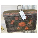 Antique Tollware Document Box
