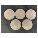 (5) Bicentennial $1 Coins