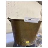 Vintage Brass Pail
