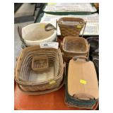 5 Longaberger Baskets