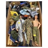 Vintage GI Joe Action Figures & Others