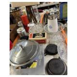 Cast Iron Skillet, Misc. Kitchenware, etc.