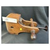 Wooden Butter Press