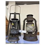 2 Vintage Lanterns