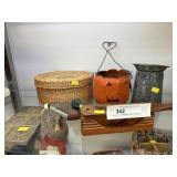 Turkey Call, Candleholder, Duck Carvings, Etc