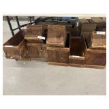 9 Vintage Wooden Boxes & Cases
