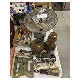 Heat Lamp, Vintage Lantern, Misc. Tools