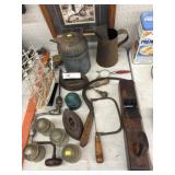 Vintage Tools, Insulators, Gas Cans, etc.