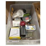 3 Boxes of Tools, Cords, Cable Wire, etc.