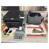 Camcorder, Printer, Calculator