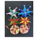 (6) Antique Pin Cushions