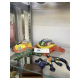 2 Pottery Turtles & Gecko