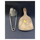 Vintage Ice Cream Dipper w/ Butter Worker