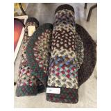 (2) Braided Rugs