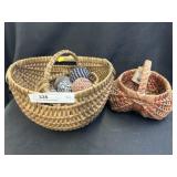 Decorative Wooden Woven Baskets