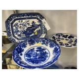 Transferware/Flow Blue Plates