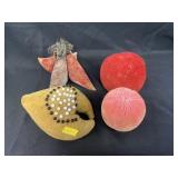 (4) Antique Pin Cushions