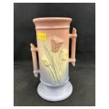 Hull Sueno Tulip Pattern Vase