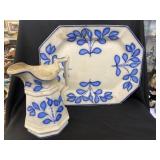 Ceramic Platter & Pitcher