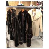3 Faux Fur Coats