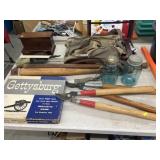 Pruning Shears, Baseball Bats, etc.