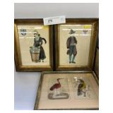 3 Framed Prints