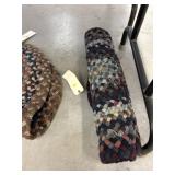 Pair Vintage Rag Rugs