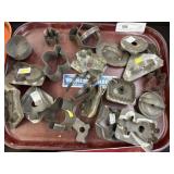 Tray of Vintage Cookie Cutters