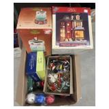 2 Boxes Vintage Christmas & handmade Crafts