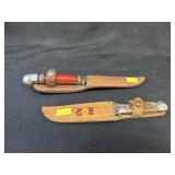 (2) Hunting Knives