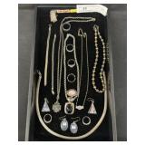 Assortent of Silver Jewelry