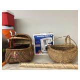 Misc. Baskets & Coffee Maker