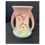 Hull Orchid Pattern Pottery Vase