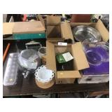 Kitchenware & Glass Bowls, etc.