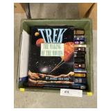 Star Trek Books in Milk Crate