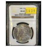 1886 Morgan Silver Dollar