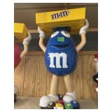 Blue Peanut M & M Store Display
