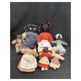 Folk Art Rag Dolls