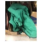 LL Bean Vintage Plaid Sleeping Bag & Misc. Camping