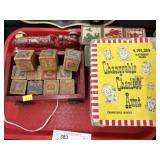 Wooden Child Blocks & Toy Car