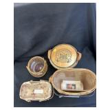 4 Longaberger Baskets