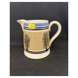 Mochaware Seaweed Pattern Pitcher