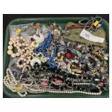 Tray of Costume Jewelry