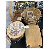 4 Longaberger Baskets